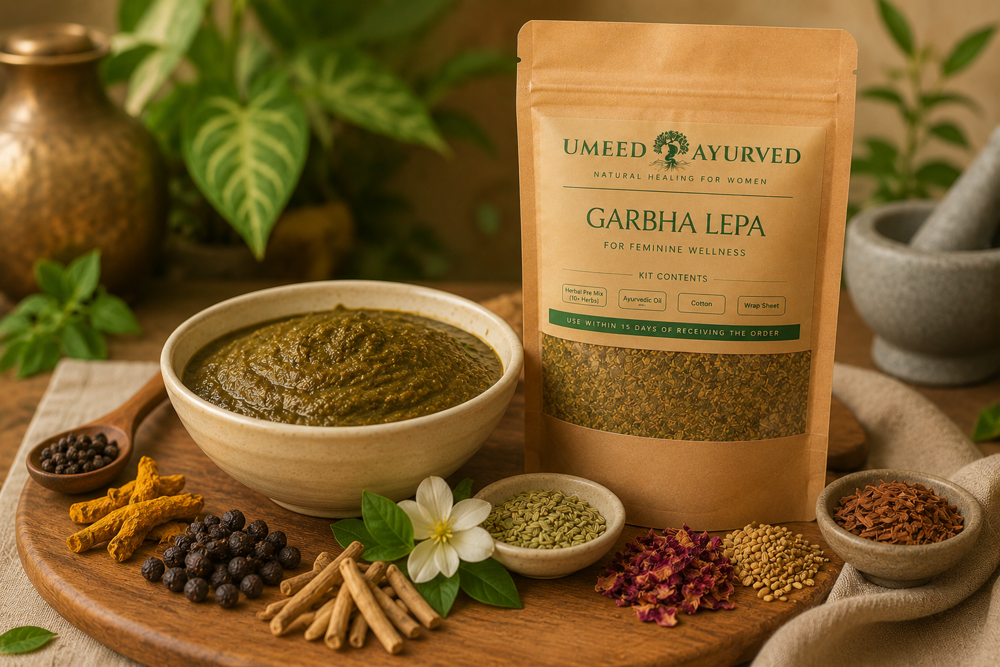 Garbha Lepa kit